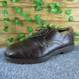 Mephisto Goodyear Welt Men 8.5 Brown Leather‎ Lace Up Comfort Dress Shoes